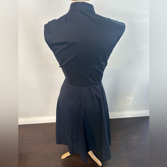 Elie Tahari Navy Blue Women's Dress Size 10 - Picture 6 of 13